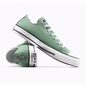 Tenisi Converse Chuck Taylor All Star Unisex Verde Floral - Casual Original