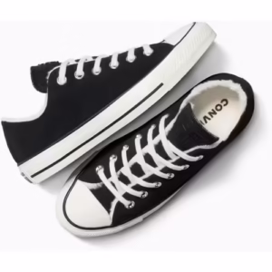 Converse Chuck Taylor All Star Winter Luxe Negri Unisex – Piele Întoarsă și Îmblăniți pentru Iarnă