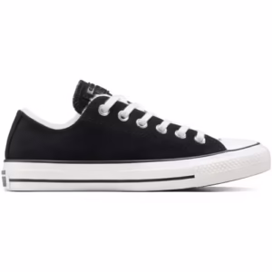 Converse Chuck Taylor All Star Winter Luxe Negri Unisex – Piele Întoarsă și Îmblăniți pentru Iarnă