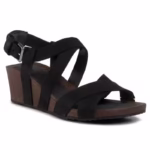 Sandale Teva Mahonia Wedge Cross Strap Negru – Black