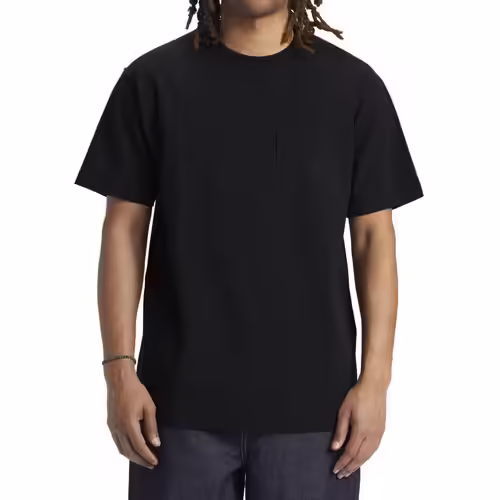 Tricou barbati negru DC Shoes casual din bumbac 100% vara sport streetwear