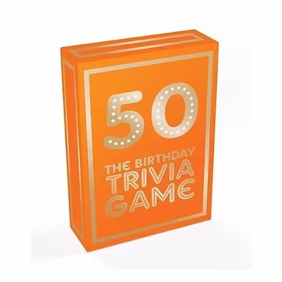 50 – the Birthday Trivia Game