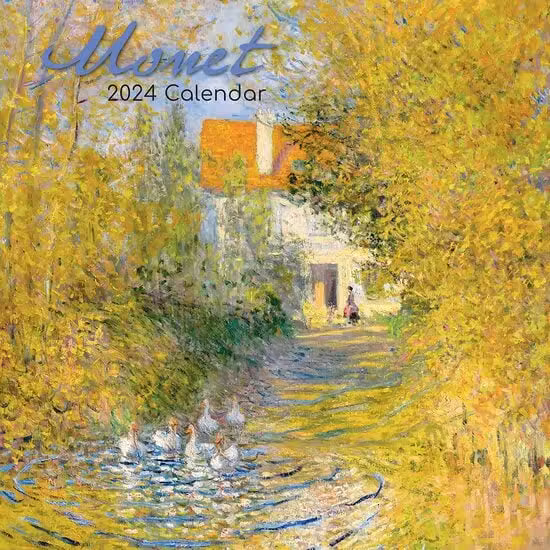 Monet – 2024 Square Wall Calendar