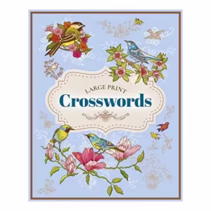 LARGE PRINT CROSSWORDS.