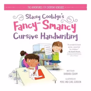 Stacey Coolidge's fancy-smancy cursive handwriting