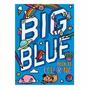 My Big Blue Book of Coloring