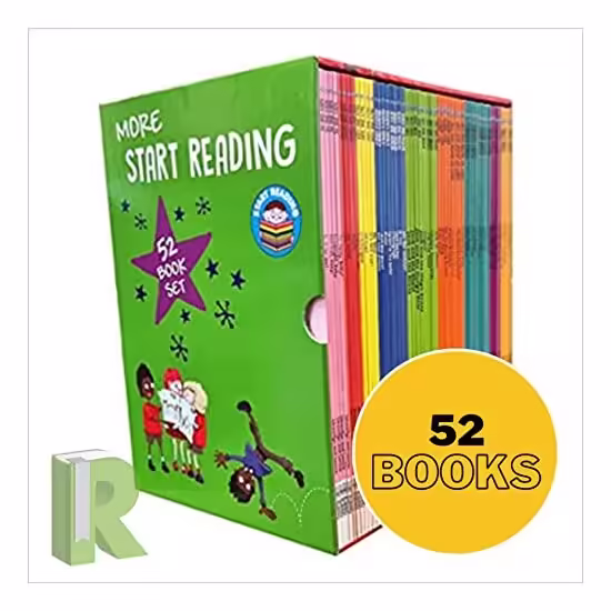 More Start Reading Series 52 Books Collection Set – Ages 4-7 – Paperback