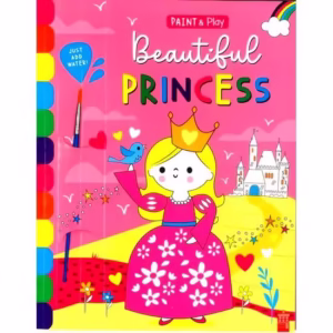 Paint & Play: Beautiful Princess (Inc Brush), Townhouse Books