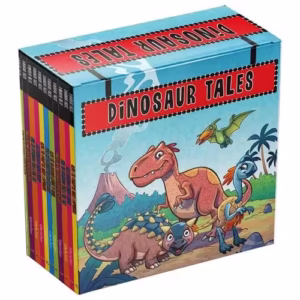 Dinosaur Tales 10 Picture Book Collection (Alfie The Allosaurus Learn to Roar, Olivia The Oviraptor Makes A Difference, Velu The Velociraptor Wins The ... Lost, Velu The Velociraptor Wins The Race)