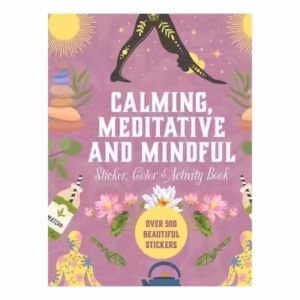 Calming, Meditative And Mindful Sticker, Color & A(...)
