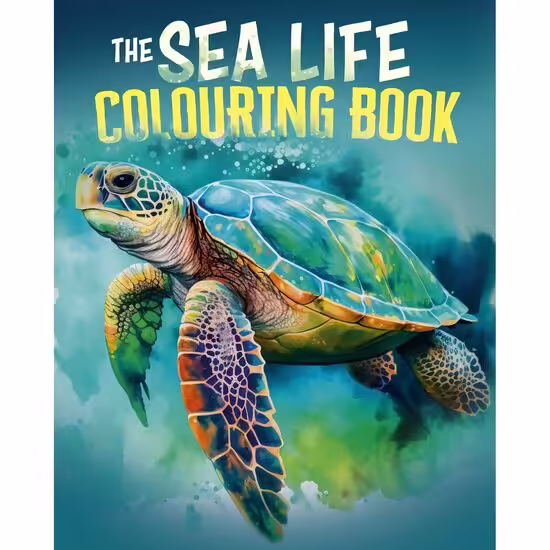 The Sea Life Colouring Book
