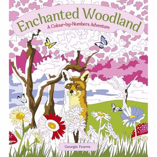 Enchanted Woodland: A Colour-by-Numbers Adventure