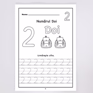 Caiet de Mate pentru Preșcolari: Descoperă Numerele