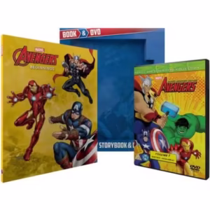 Marvel Avengers Book & DVD