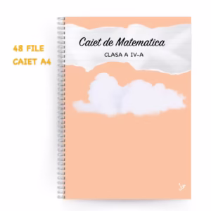 Pachetul Esențial Clasa a IV-a: Română, Mate, Engleză, Jurnal de Școală + 4 Pagini de Stickere CADOU