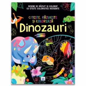 Citeste, razuieste si coloreaza. Dinozauri