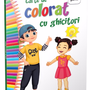 Carte de colorat cu ghicitori