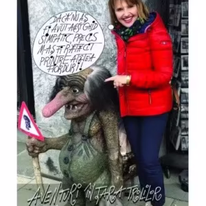 Aventuri în țara trolilor. Jurnal de călătorie în Norvegia - Paperback brosat - Marina Almășan - Corint