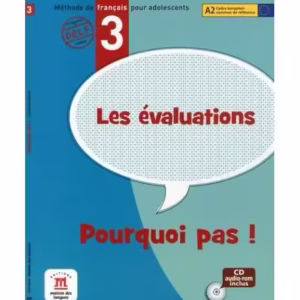 Les évaluations de Pourquoi Pas! 3 + CD (A2) - Paperback brosat - Cécile Canon - Maison des Langues