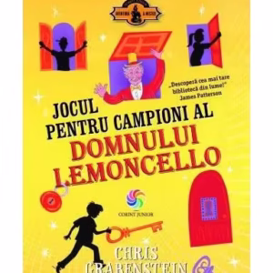 Jocul pentru campioni al domnului Lemoncello (Vol. 4) - Hardcover - Chris Grabenstein - Corint Junior