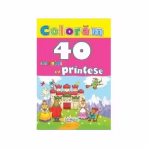 Colorăm. 40 imagini cu prințese - Paperback - *** - Erc Press