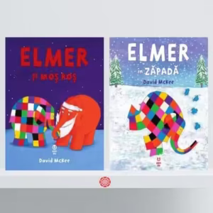 Pachet Elmer de Crăciun - Paperback - David McKee - Pandora M