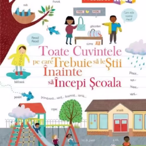 Toate cuvintele pe care trebuie să le știi înainte să începi școala - Paperback brosat - Felicity Brooks - Niculescu
