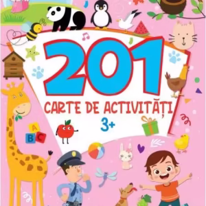 201 carte de activități 3+ - Paperback brosat - Dreamland Publications - Aramis