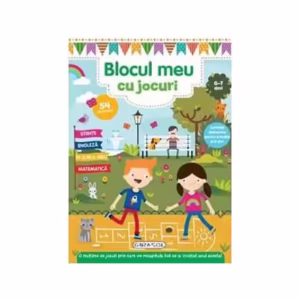 Blocul meu cu jocuri 6-7 ani - Paperback - *** - Girasol