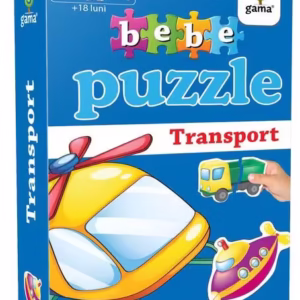 Bebe Puzzle - Mijloace de transport - Board book - Gama