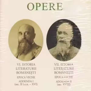Nicolae Iorga. Opere (Vol. VI+VII) Istoria literaturii românești - Hardcover - Academia Română, Nicolae Iorga - Fundația Națională pentru Știință și Artă