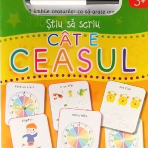Știu să scriu: Cât e ceasul - Paperback - Oana Neacșu - Litera mică