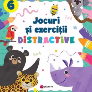 Jocuri și exerciții distractive (Vol. 6) - Paperback brosat - Kreativ