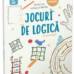 Jocuri de logică de jucat în doi - Paperback brosat - Gama