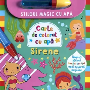 Sirene - Stiloul magic cu apă - Hardcover - Flamingo