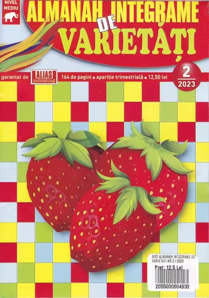 Almanah de integrame. Varietăți nr. 2/ 2023 – Paperback brosat – Alias Publishing