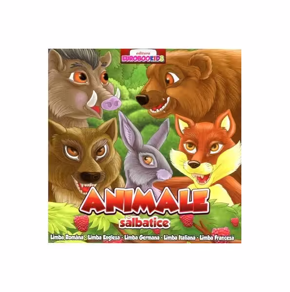Animale sălbatice – Hardcover – Eurobookids