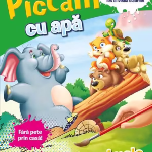 Pictăm cu apă. Pui de animale - Paperback brosat - *** - Litera