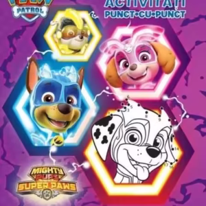 Patrula Cățelușilor. Funtivity. Activități punct-cu-punct. Cățeluși plini de energie - Paperback brosat - Litera mică