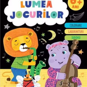 Lumea jocurilor - Exerciții și activități distractive (6+ ani) - Paperback brosat - Mimorello