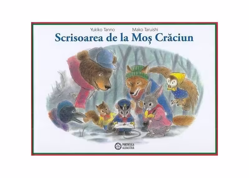 Scrisoarea de la Moș Crăciun – Hardcover – Yukiko Tanno – Portocala albastră