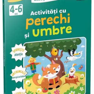 Activități cu perechi și umbre 4-6 ani - Paperback brosat - Gama Junior