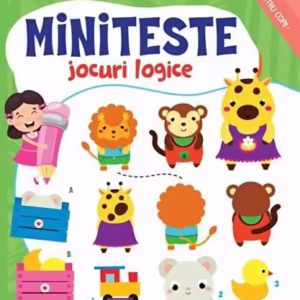 Mini teste. Jocuri logice - Paperback - Alias Publishing