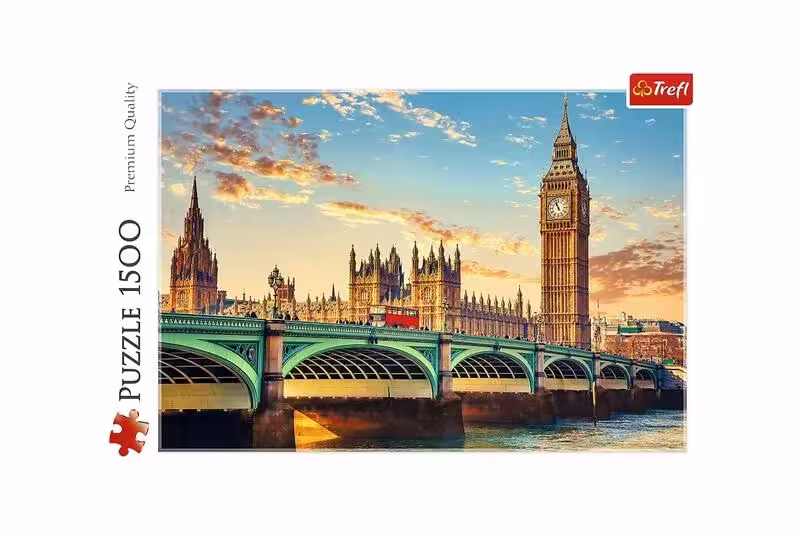 Puzzle 1500 piese „Londra”