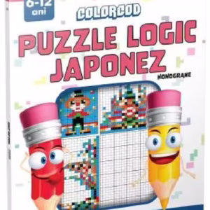 Colorcod. Puzzle logic japonez: Nonograme - Paperback brosat - Gama Junior