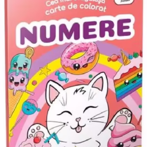 Cea mai drăgălașă carte de colorat. Numere - Paperback brosat - Gama Junior