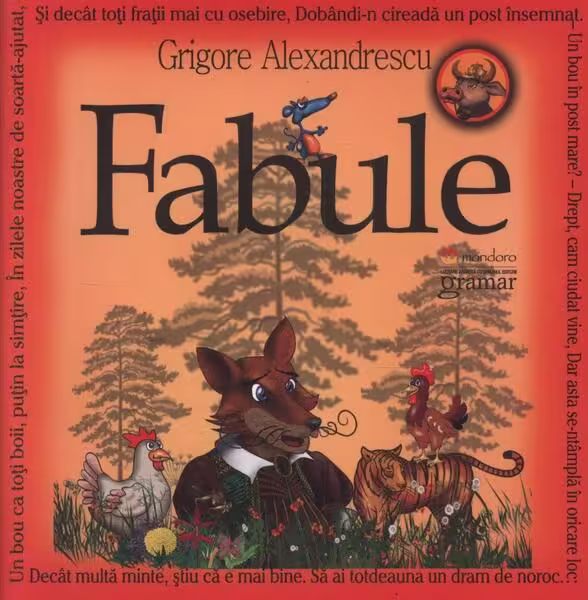 Fabule. Grigore Alexandrescu – Paperback – Grigore Alexandrescu – Gramar