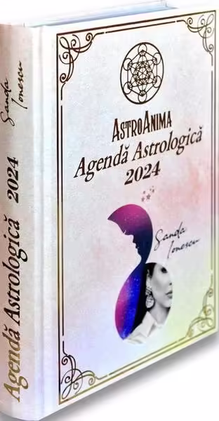 AstroAnima – Agendă astrologică 2024 – Hardcover – Sanda Ionescu – Soma