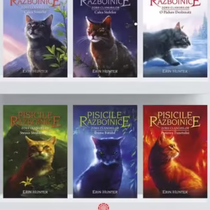 Pachet Seria Pisicile războinice: Zorii clanurilor - Erin Hunter - Galaxia Copiilor