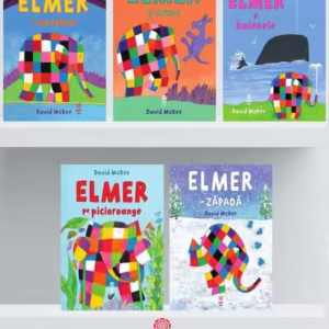 Pachet Primele cărți cu Elmer - David McKee - Pandora M
